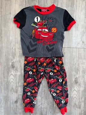 Vintage Disney Pixar Cars 2 Toddler Pajamas | 2T